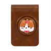 Vertical brown shiba inu