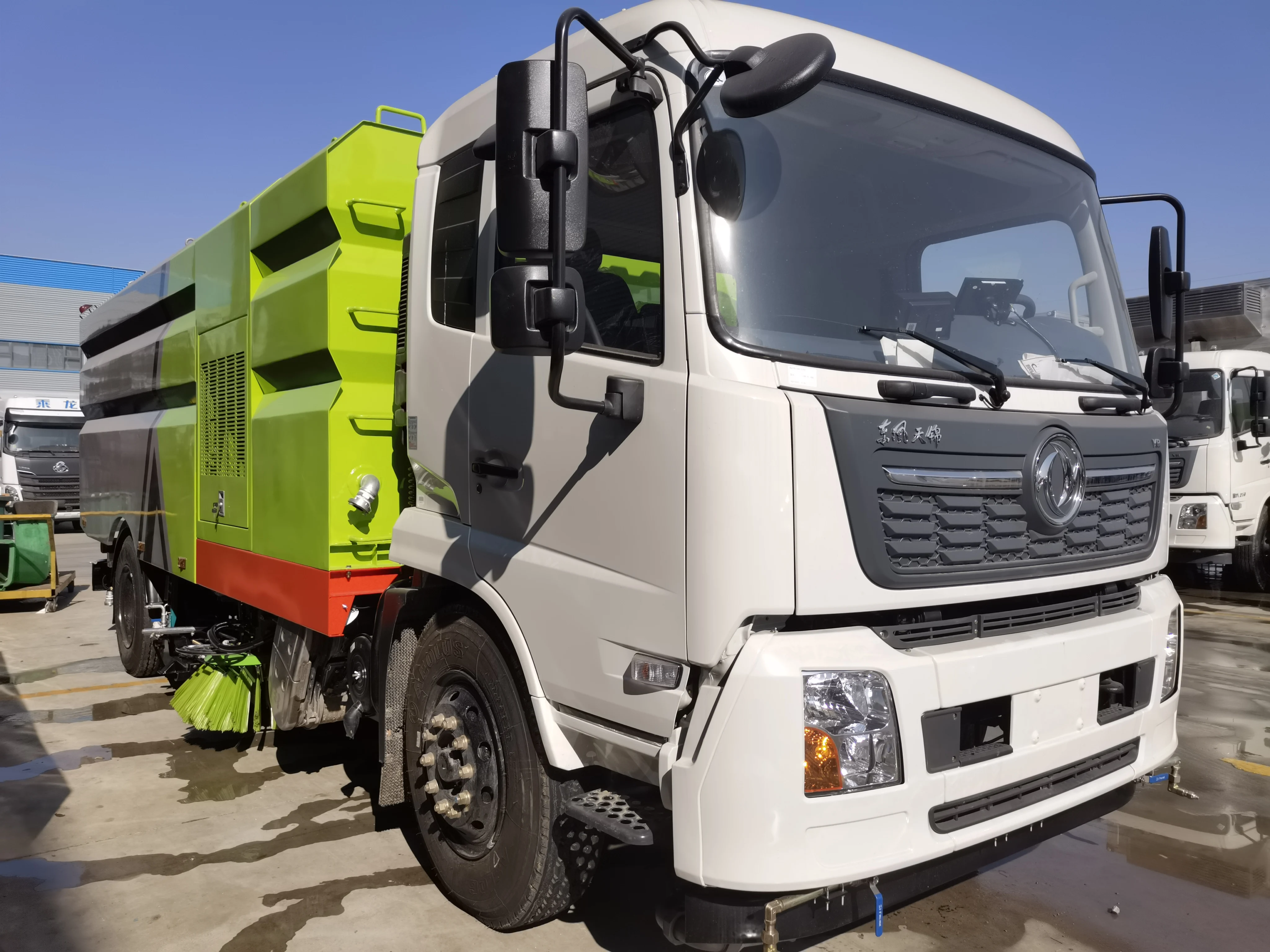 Уличный пылесос Dongfeng 4x2, уборочная машина, грузовик 10 куб. М, уличный  пылесос, автомобиль, новый бренд, заводская цена| Alibaba.com