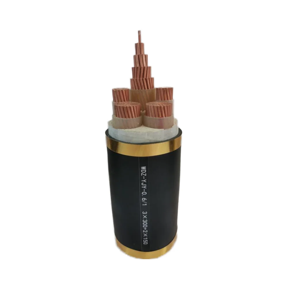 TUV Certified XLPE Power Cable 3-Core 120mm 185 sqmm 150mm2 PVC Insulated Aluminum Copper Stranded Single Underground Medium