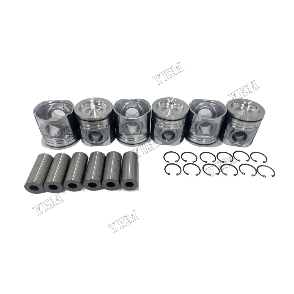 Piston Kit Compatible for Caterpillar C7.1 High Performance Engine Parts 5