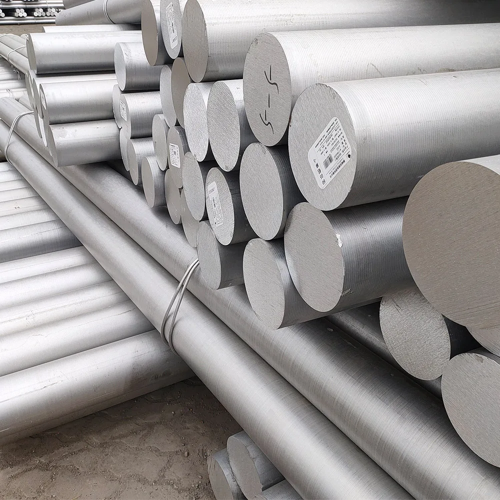 Extruded Alloy Aluminum Alloy Bar Rod 2618 4032 6106 6042 6063 6061 6060 6082 6262 Round Bar Price Per kg