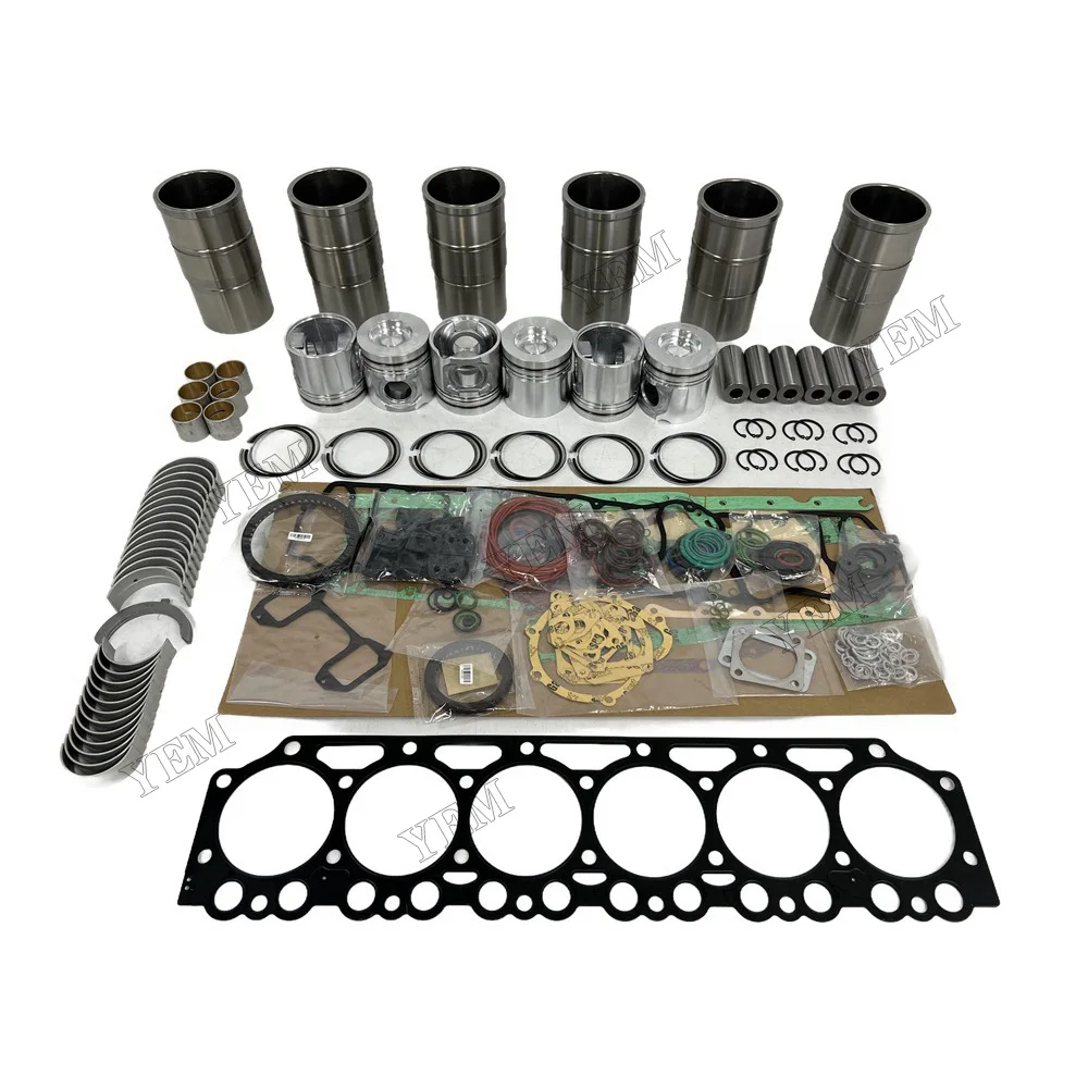D7D Overhaul Kit With Bearing Set Fits for Volvo Standard Size Engine Parts 6