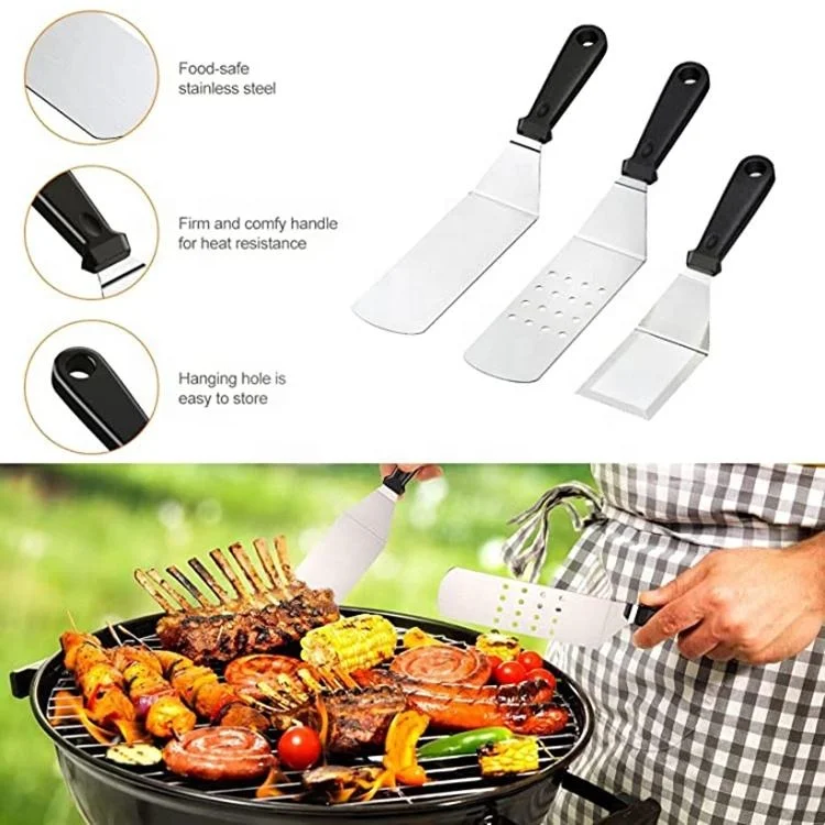Griddle Kit Blackstone Grill Tongs 14Pcs Griddle Accessories Kit