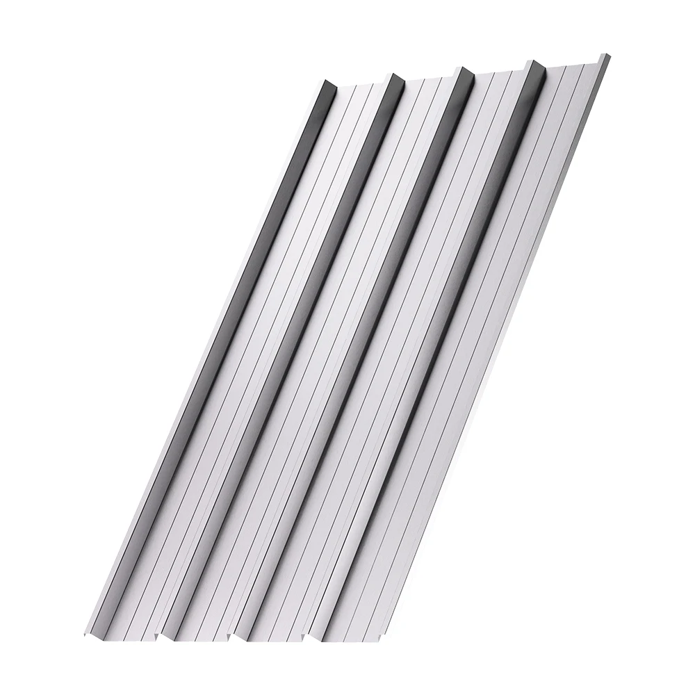 SAND40/250 Trapezoidal Profile Metal Sheet Galvanized Steel S250Gd 1000 Mm Useful Width 5-ribs Profile for Industrial Roofing