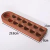 Premium solid ebony, small size, 13 holes