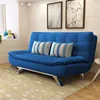 Blue cotton linen