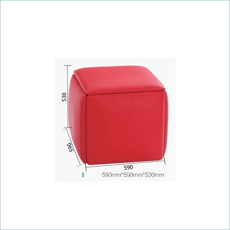 Space Saver 5 in 1 Mini Stools 1 Transform to 5 Cube Ottoman