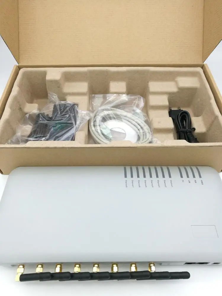 
 VoIP GSM шлюз GSM sim коробка voip шлюз 8SIMs GoIP8/для ip pbx  