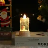 Candle style snowman