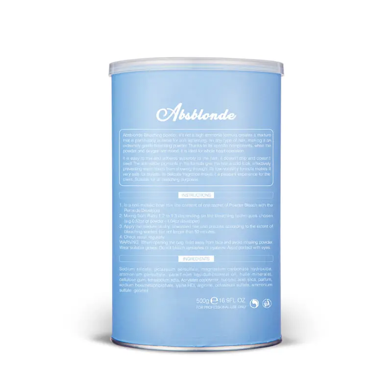 Boda Cosmetics Factory Price Italy Formula Bleaching Powder for Organic Hair Bleach