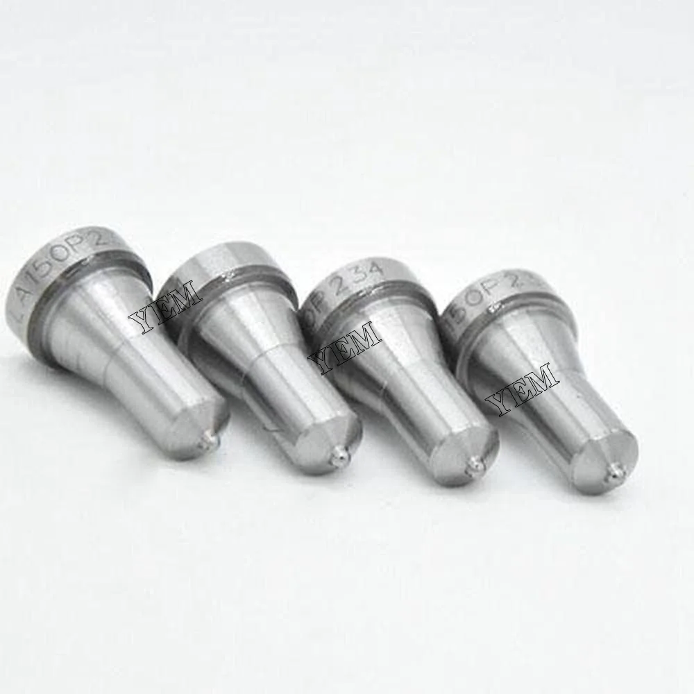 4 Pcs Nozzle DLLA150P234 for Yanmar John Deere 129102-53000 Injector Nozzles Replacement Engine Parts
