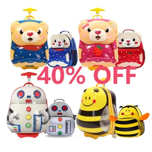 MASSIVE SALE Customized Eco-friendly Waterproof Hot Pot Baby Koper Skuter  Trolley Luxury Suitcase Luggage Travel Bag Set