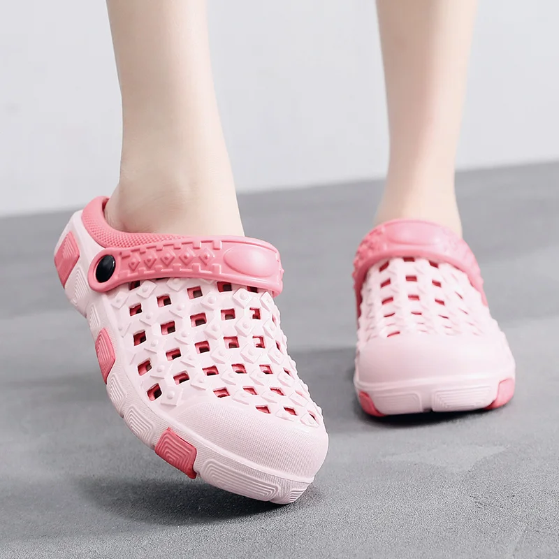 
Модные пляжные летние сандалии; cr0cs; Обувь для девочек 