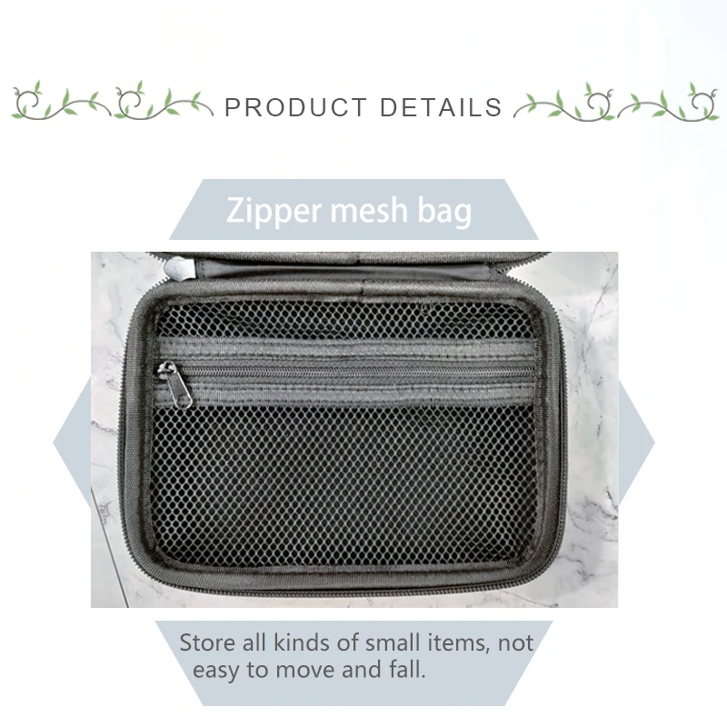 Custom Mini Makeup Bag Waterproof Portable Wash Bag Travel Toiletry Bag For Men details