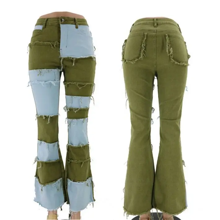 Trend Design Women Patchwork Flare 
