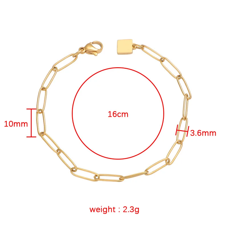 Oval Chain Bracelet