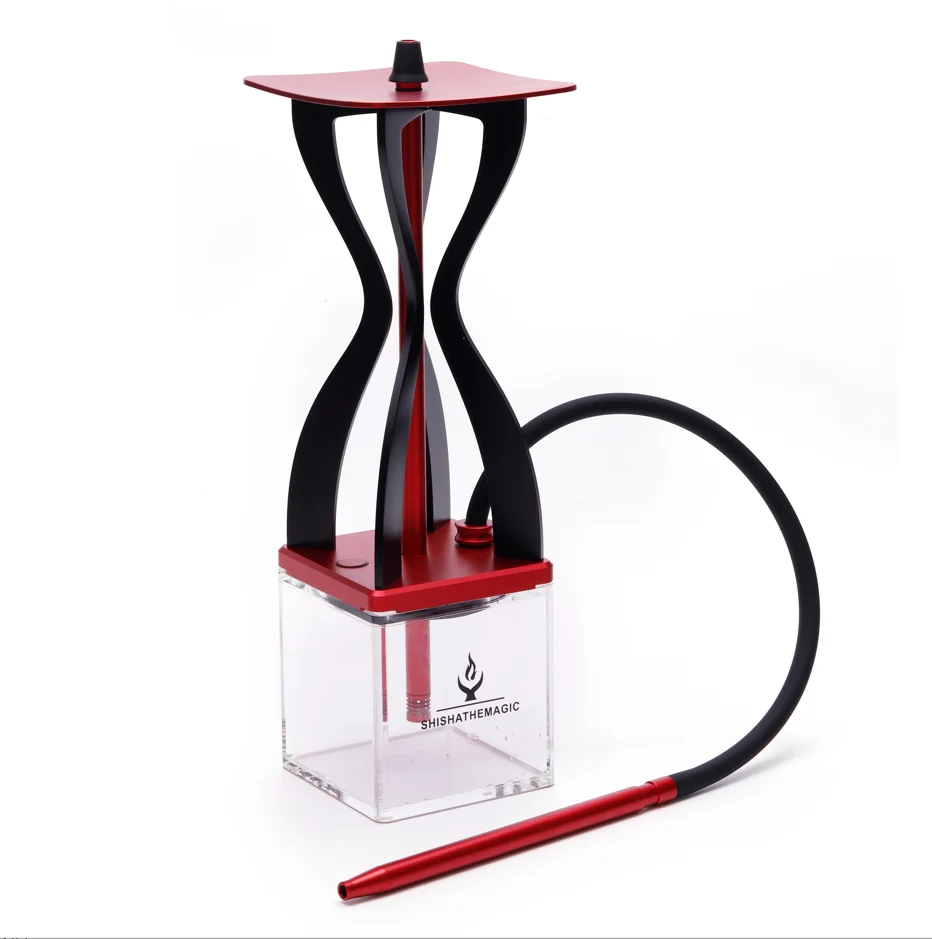Luxury Square Acrylic Shisha Bucks Hookah Set Buy Square Acrylic