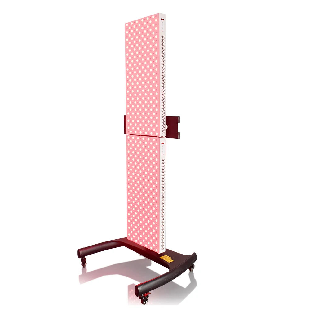 SGROW 2pcs Maxpro1800 with Vertical Stand Red Celluma Led Light Theralight Therapy Panel for Full Body Treatment Infared Light