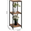 Supporto per fiori combinato in legno massiccio a tre strati