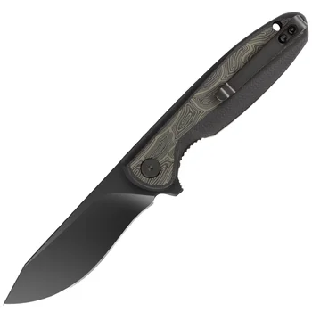 OEM Custom G10 Handle Folding Multi Pocket Knife with D2 Stainless Steel Material Outdoor Survival Camping Knives