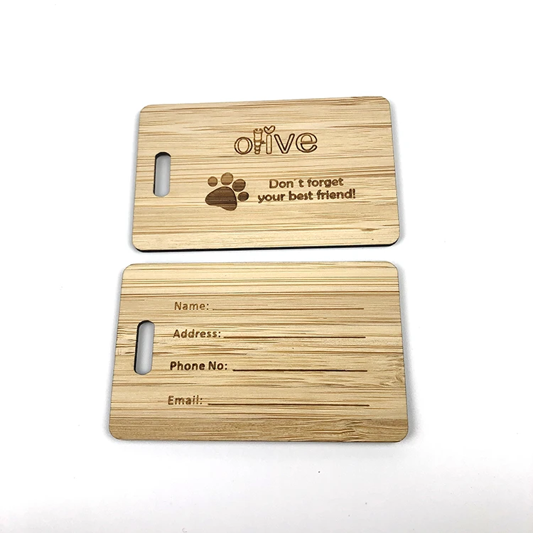 bamboo business card