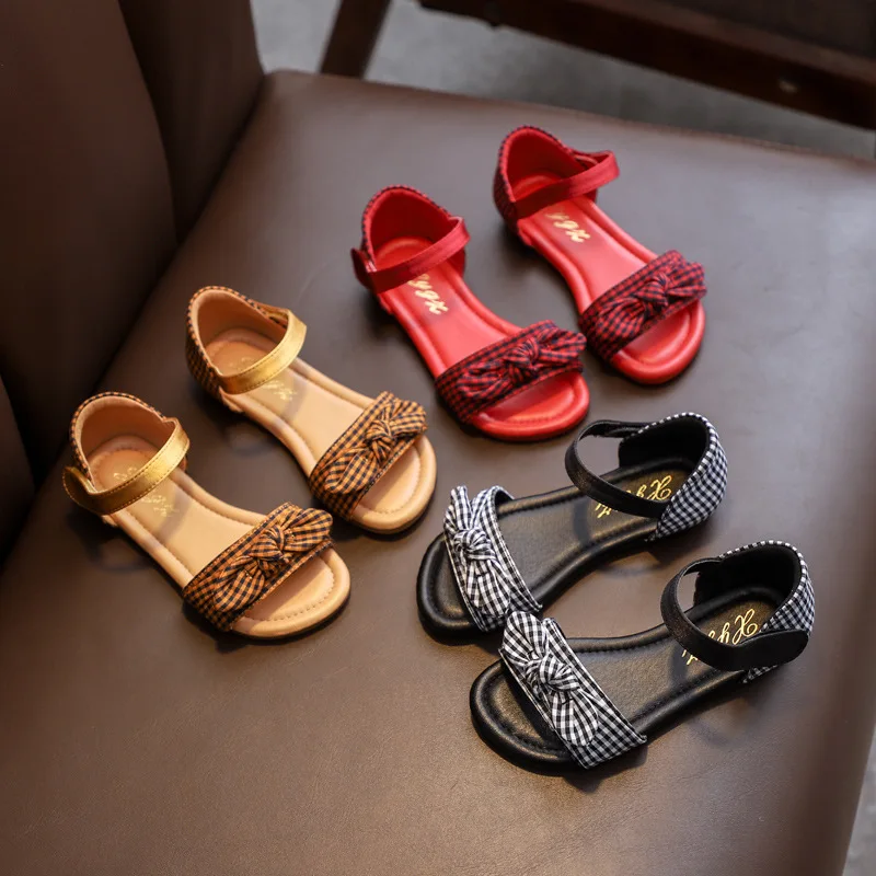 Summer Women Shoes Sandals Leather Flat Sandal Soft Bottom Slip On Non-slip New