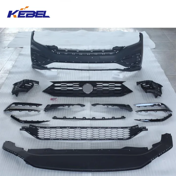 KEBEL Car Spare Body Parts Car Bumper Assembly High Quality Car Front Bumper Kit for Volkswagen Jetta Gli 2019