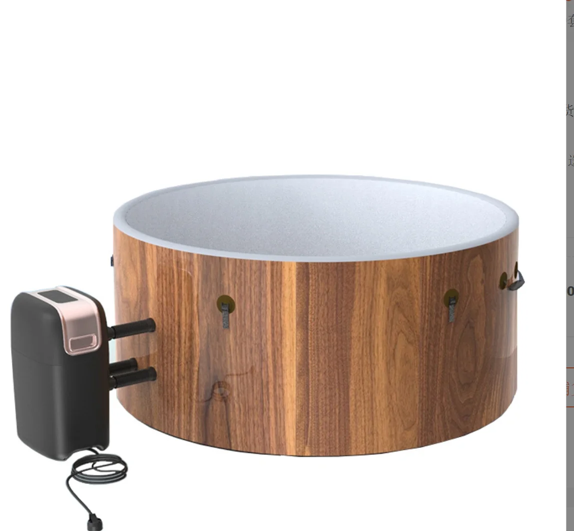 Ldc Oval Cryotherapy Dwf Drop Stitch Ice And Hot Bath Tub 1hp Pro With