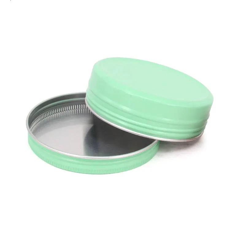 Custom Printed Empty Aluminum Can Custom 100ml Tin Cans Wholesale Storage Wax Aluminum Jars Large Round Metal Tins