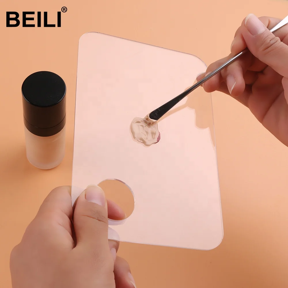 Makeup Plate For Foundation Hand Makeup Mixing Palette Foundation