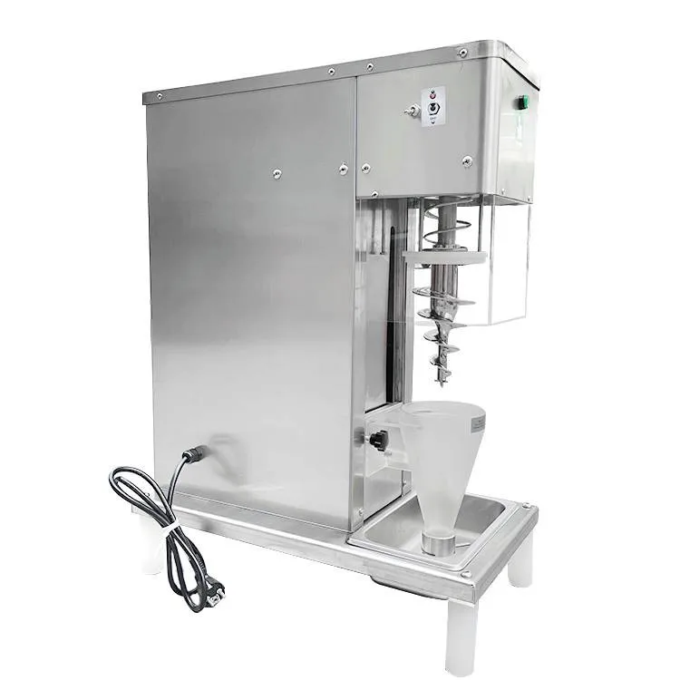750W Desktop Fruit Ice Cream and Frozen Yogurt Mixer Efficient 750W Desktop Mixer for Yogurt and Ice Cream