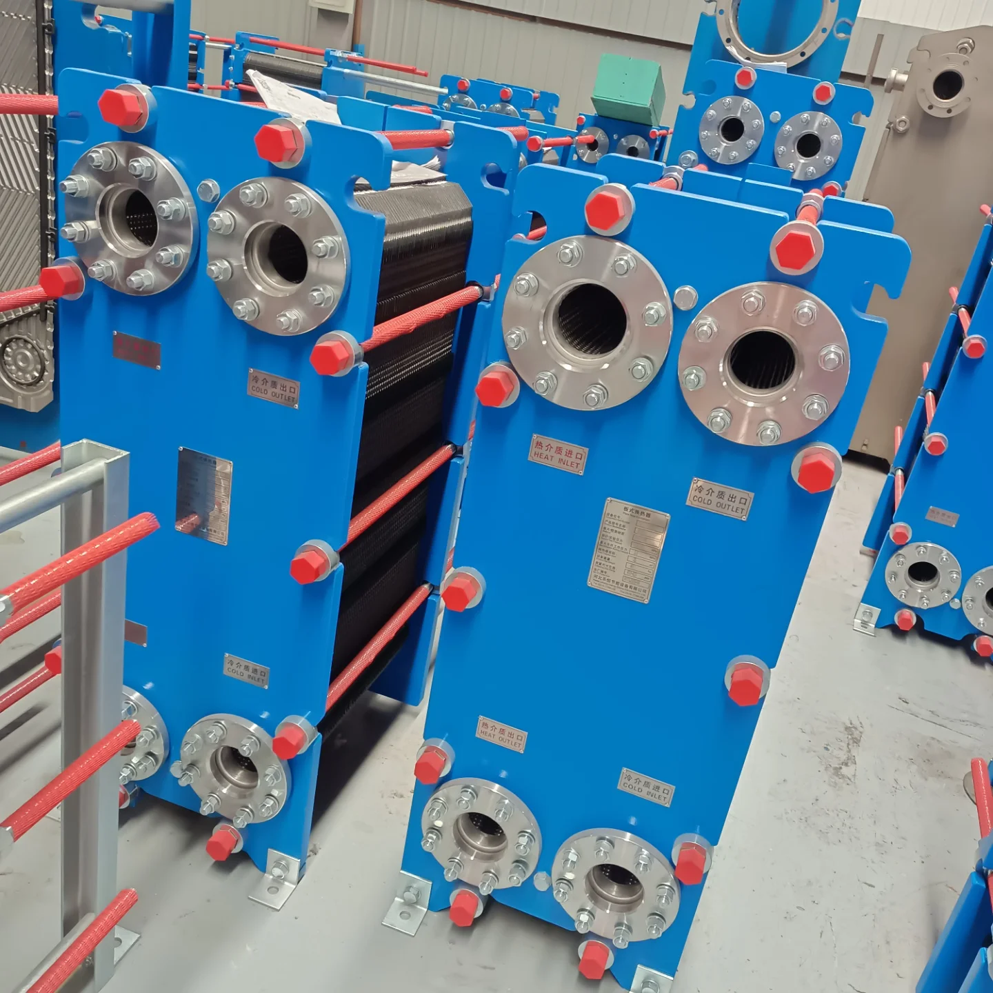 Plate Heat Exchanger Gasket/stainless Steel Heat Exchanger/semi-welded ...