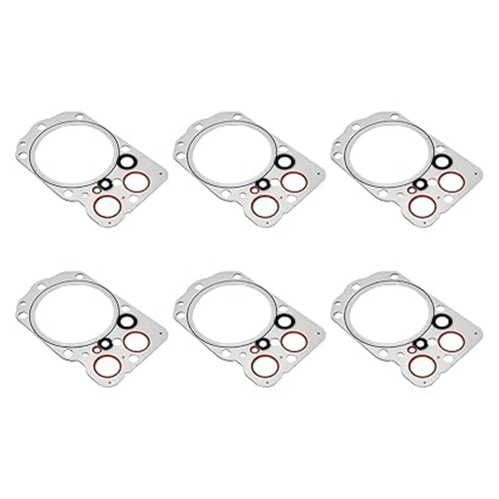 6 PCS Cylinder Head Gasket ME051714 for Mitsubishi Engine 6D22 6D22-T 4