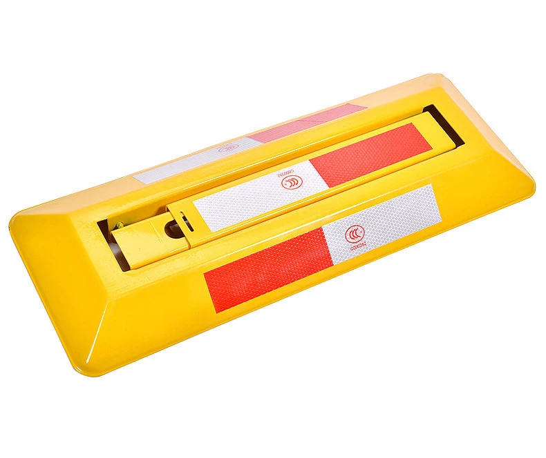 Manual Triangle Parking Lock Car Parking Space Protector Triangular Ground Lock