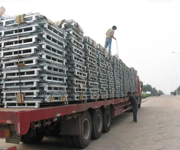 Storage Rack Trolley Roll Container Storage Cage Logistics Carts