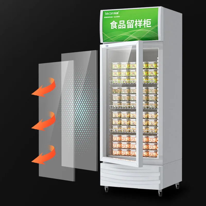 150L Cooler Showcase Fridge Commercial Glass Door Refrigerator Equipment Supermarket Commercial Display Freezer-133035