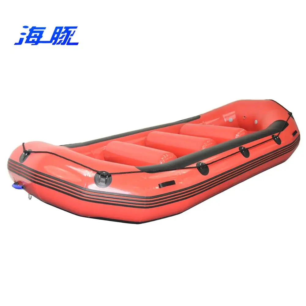 14 футов, завод, Лидер продаж, оптовая цена, белая лодка для рафтинга, надувной плот для продажи