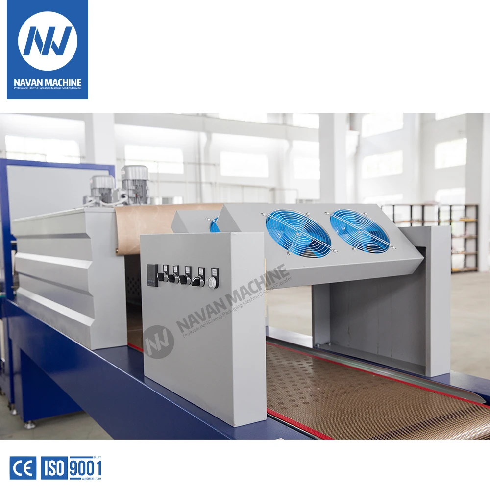 NAVAN Automatic PE Film Shrink Wrapping Beverage Bottle Cans Jar Packaging Machine supplier