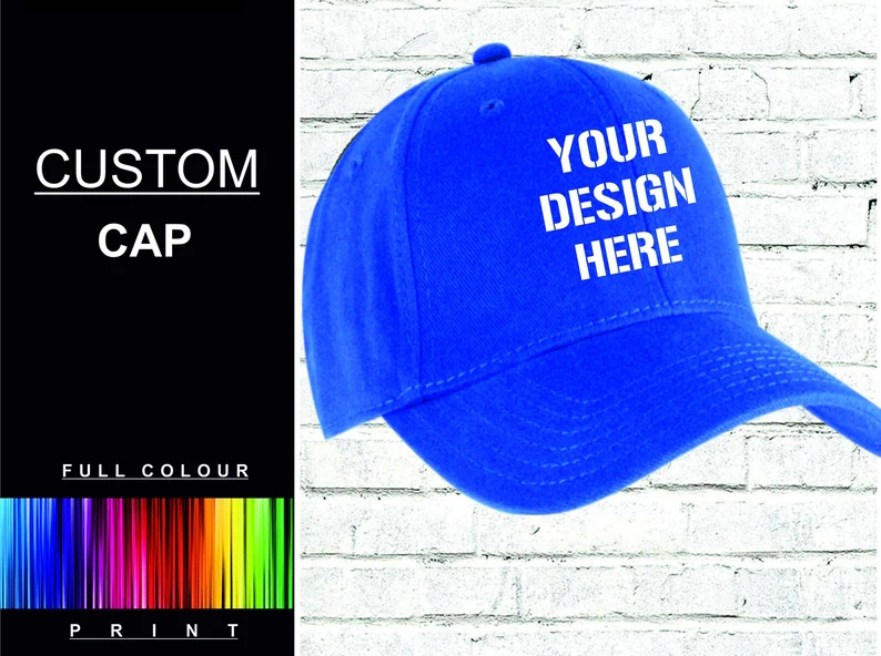 Low Moq Cotton Baseball Caps For Women And Men Letter Coloradd