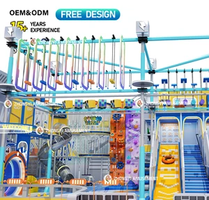 Factory Customization Naughty Castle Multifunctional Commercial Parent-child Kids Indoor Playground Amusement Park Equipment