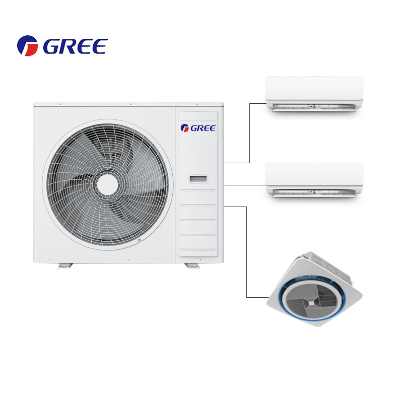 Gree Inverter VRF AC Unit Home Office Ceiling 24000Btu Air Conditioner Central Air Conditioning System for Sale