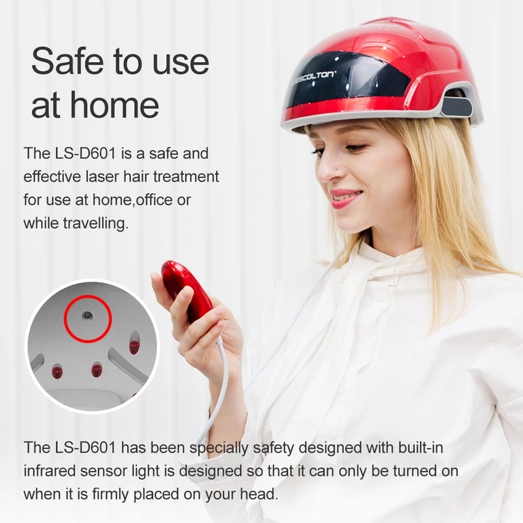 Hot Sale Energy LLLT Hair Loss Therapy Laser Cap Hair Growth Helmet