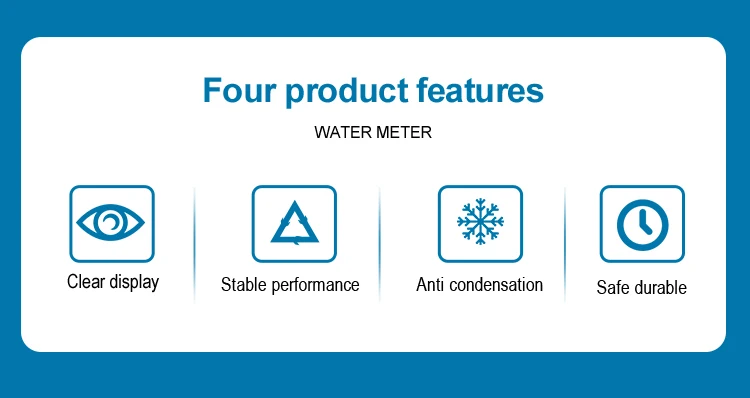 Mechanical helical vane type water flow meter Horizontal Woltmann Water Meter