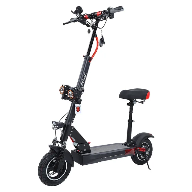 Foreign trade export 10 Inch M4 Off-road electric scooter adult foldable mount two-wheel scooter