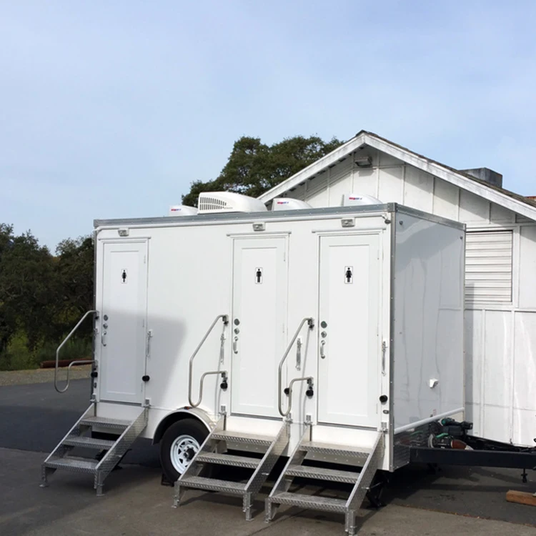 Portable Shower Trailer Restroom Portable Toilet Trailer For Sale