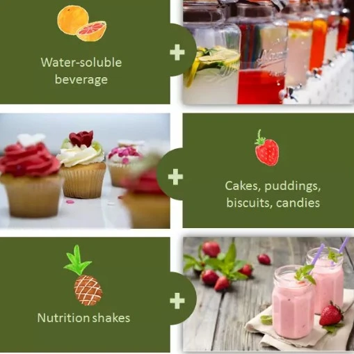 Лучшая цена сушеных микс фруктовый порошок экстракт плодов Цвет: желтый, белый порошок 100% чистого натурального сухом прохладном месте экстракция растворителем, 2 лет