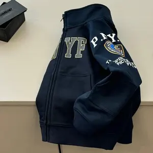 Custom Children's Clothing Letter Pattern Cotton Baseball Jackets Fashionable Tops for Spring and Autumn Clothes for Kids