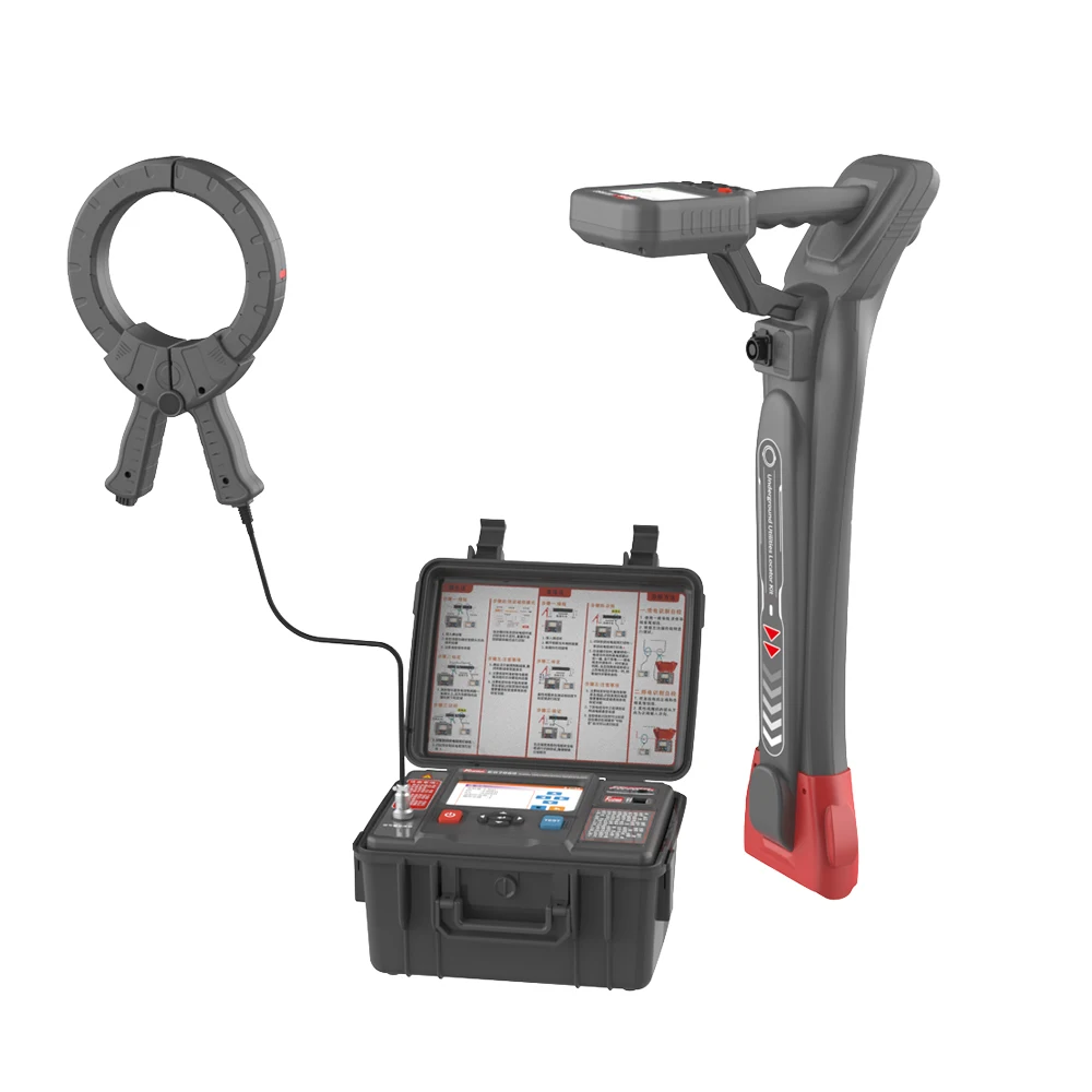 FUZRR ES7080 Intelligent Pipeline Detector Underground Utility Cable Locator Cable Path Instrument