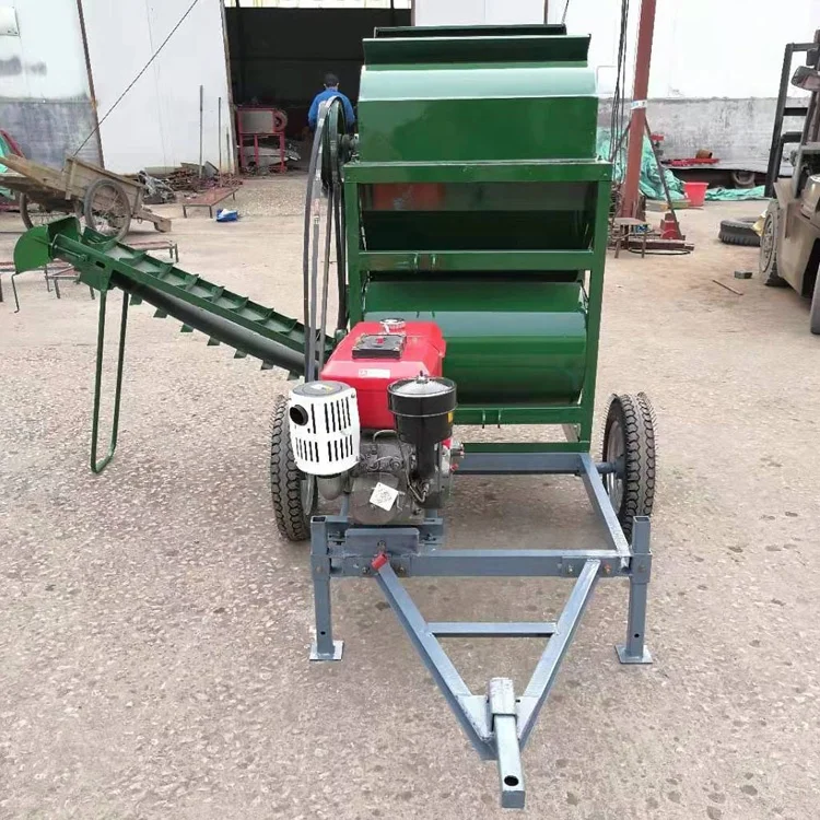 New Design Automatic Groundnut Threshing Machine Small Fresh Peanut Sheller