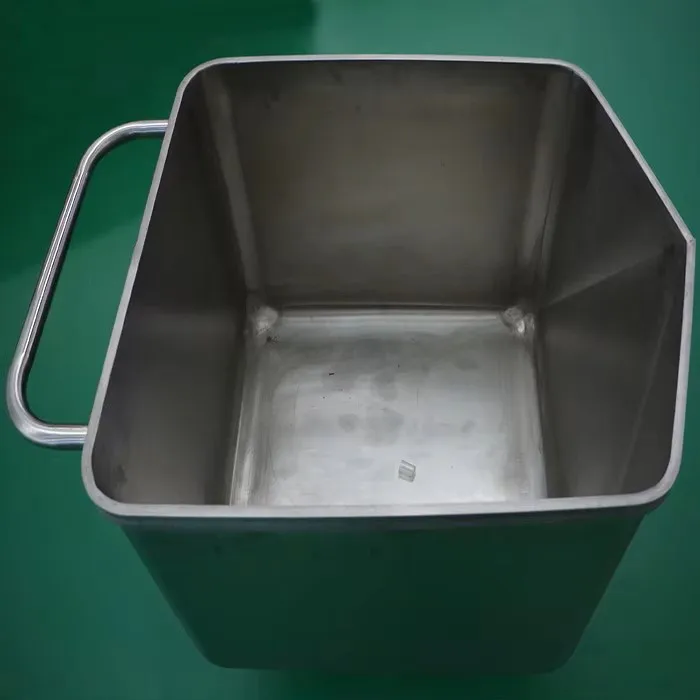 304 stainless steel transfer container/tote/meat trolley